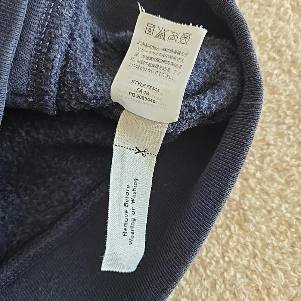 J Crew 1/2 Zip Pullover Knit Sweater Blue‎ Men's Size M Classy Preppy